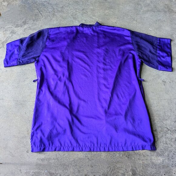 Vintage Victoria's Secret Gold Label Short Purple Robe one size - Picture 9 of 9